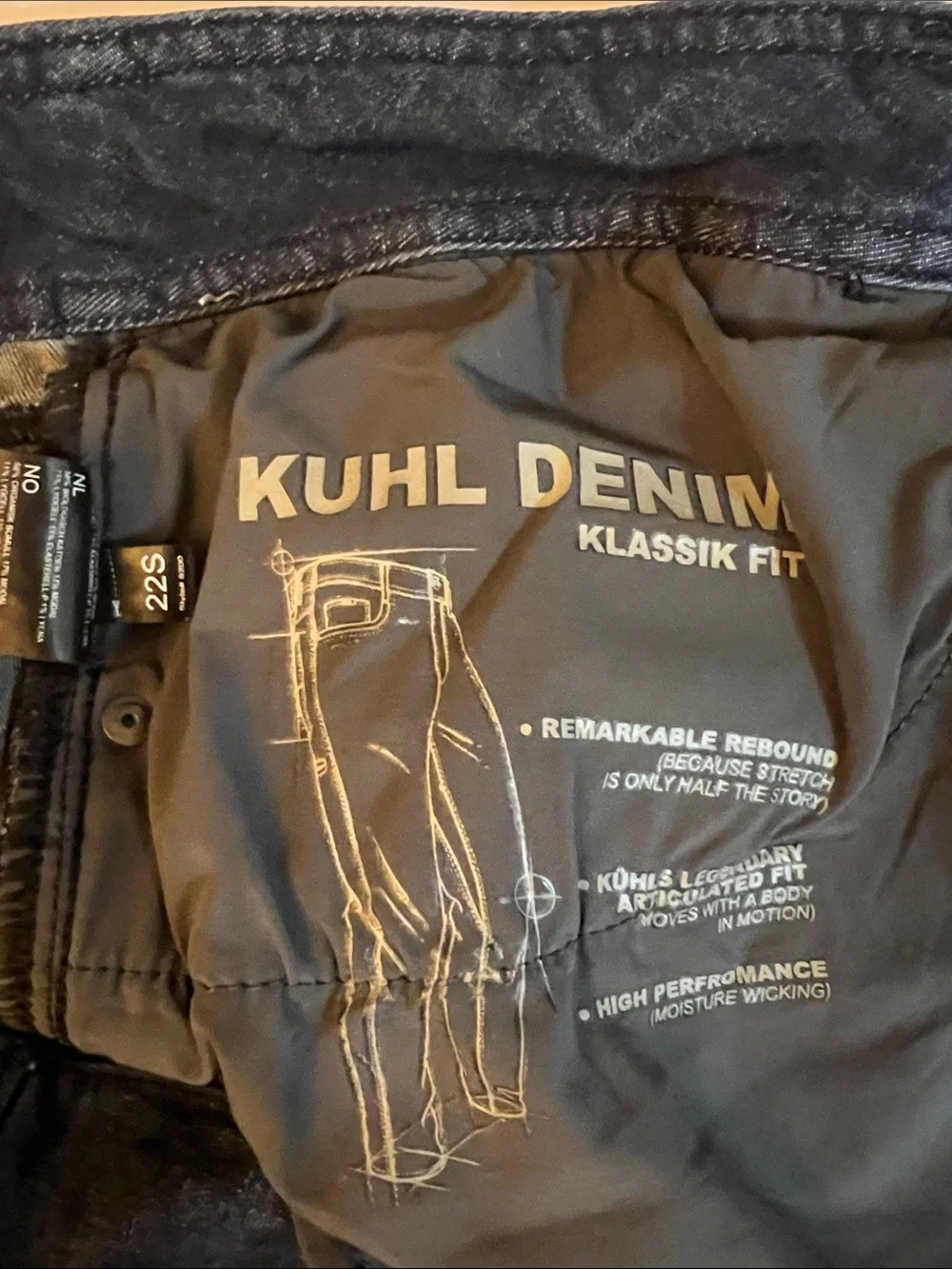 Kuhl Men's Klassik Indigo Straight-Leg Jeans